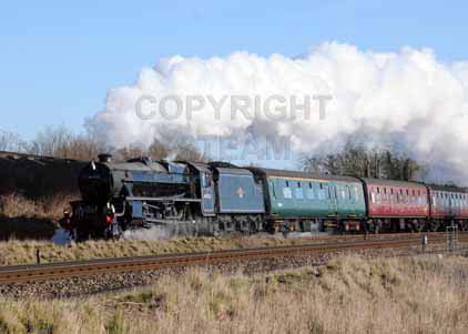 Purchase photo of 44932 Black Five at Worting Junction